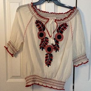 Tory burch boho shirt